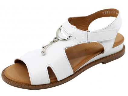 Dámské letní sandále LA PINTA, model 0095-174-1574 white