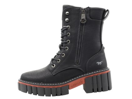 Dámské kotníkové zimní boty MUSTANG, model 1447-504-9 schwarz