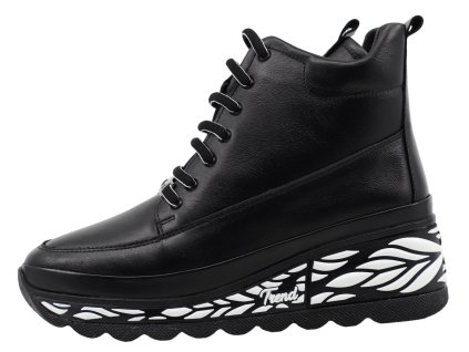 Dámské kotníkové boty GUERO, model P075-KS01 black