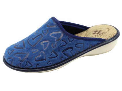 Dámské domácí pantofle SANTÉ, model LX/4012 blu