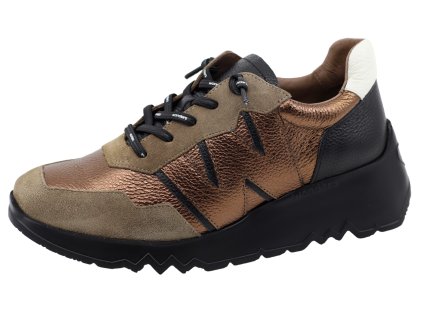 Dámské tenisky WONDERS, model E-6750 taupe/oro