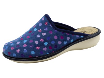 Dámské domácí pantofle SANTÉ, model LX/POMINO blue