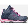Dětské boty, obuv KEEN, model TERRADORA II MID WP, black iris/pink peacock