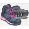 Dětské boty, obuv KEEN, model TERRADORA II MID WP, black iris/pink peacock