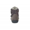 Zimní BAREFOOT obuv, boty DDSTEP, model W063-333M dark grey