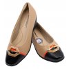 Dámské lodičky PICCADILLY 143205-1 almond/black