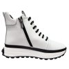 Dámské kotníkové boty GUERO, model P075-KS98 white vnitřní strana