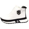 Dámské bílé kotníkové boty GUERO, model G523-12 04-01 vnější strana