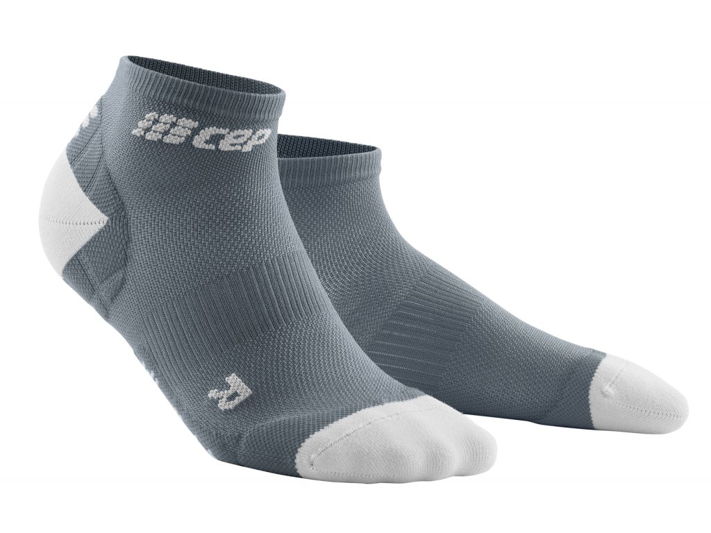 Kotníkové ponožky ULTRALIGHT pánské grey/light grey III