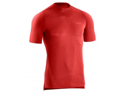Běžecké tričko ULTRALIGHT s krátkým rukávem pánské lava M