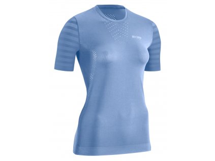 Běžecké tričko ULTRALIGHT s krátkým rukávem dámské sky XS