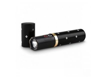 Dámsky paralyzér v tvare rúžu čierny (3)