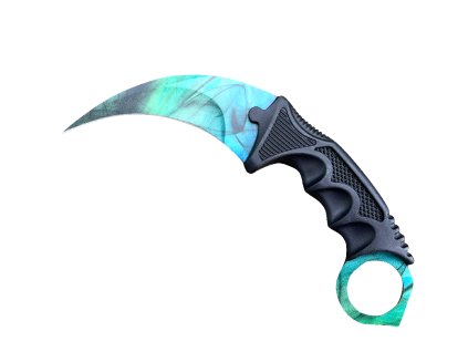 CSGO Karambit Green Steel (1)