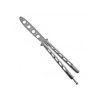 Tréningový Balisong Pin – Silver Flipping nástroj_1