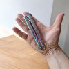Tréningový motýlik Massive Rainbow – Balisong Fade s púzdrom_8