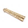 Benchmade Tréningový motýlik Balisong GOLD (3)
