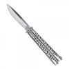 Benchmade Butterfly motýlik Silver Sharp1