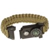 Paracord náramok Ultimate Ultra X10 Green (6)