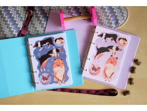 Training diary in a binder, ENG