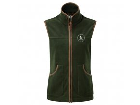 Womans gilet Green