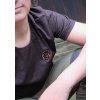 Merino tričko krátký rukáv unisex - kakaová