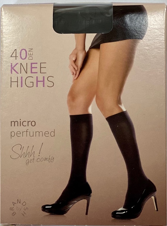 MICRO Knee highs Farba: Frost Gray