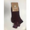 Dámské kotníkové ponožky Mašle 740