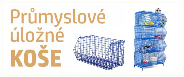 Průmyslové úložné koše: Česká kvalita pro efektivní provoz skladů i obchodů