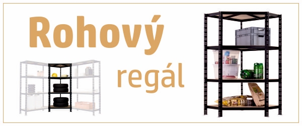 Rohové regály