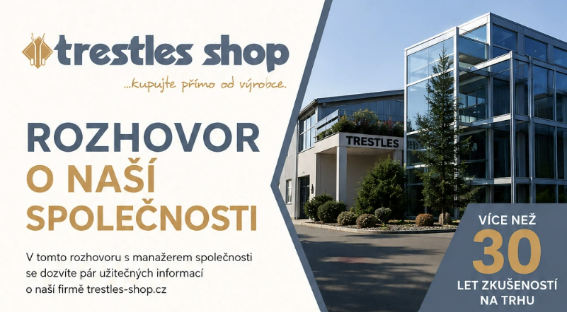 Poznejte TRESTLES Shop – rozhovor o naší společnosti a české výrobě