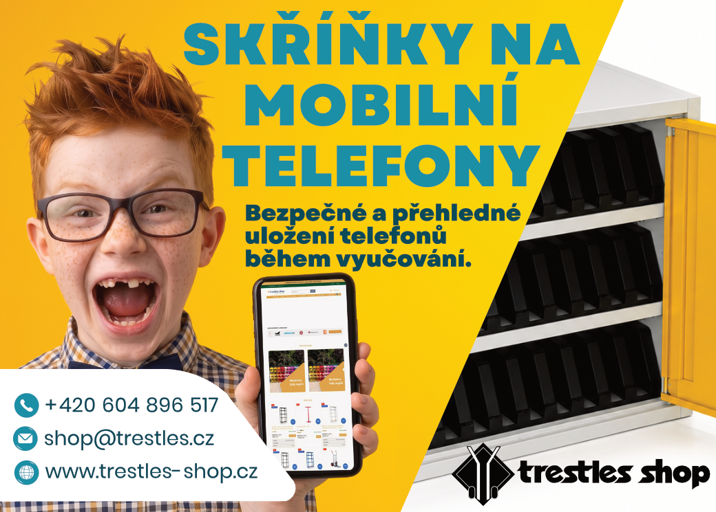 Skříňky na mobilní telefony pro školy Trestles