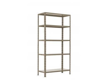 1014 1 policovy regal trestles limited rp5 1800x900x400 nosnost 350 kg 5 polic perletove bezovy