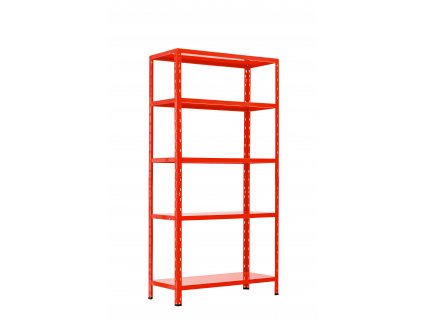 1017 1 policovy regal trestles limited rp5 1800x900x400 nosnost 350 kg 5 polic oranzovy