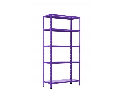 1029 1 policovy regal trestles limited rp5 1800x900x400 nosnost 350 kg 5 polic modrofialovy
