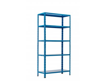 1035 1 policovy regal trestles limited rp5 1800x900x400 nosnost 350 kg 5 polic svetle modry