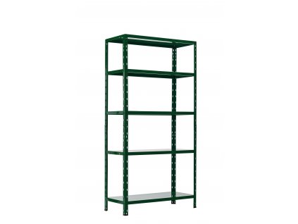 1038 1 policovy regal trestles limited rp5 1800x900x400 nosnost 350 kg 5 polic zeleny