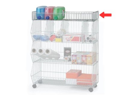 feroplast horni dratena police pro stohovaci kose