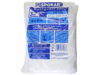 1882 spokar zakryvaci folie na malovani 5 20 m 4 5 m 3 ks