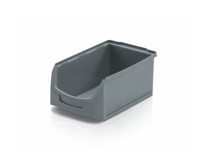 Ukládací box C šedá - 35x21x15 cm