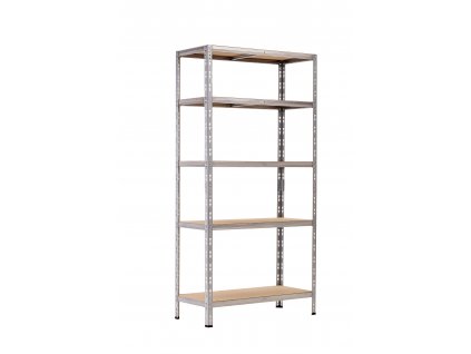 Policový regál Trestles RNDU-KCQ 2200x900x450, nosnost 875 kg, 5 polic, pozinkovaný