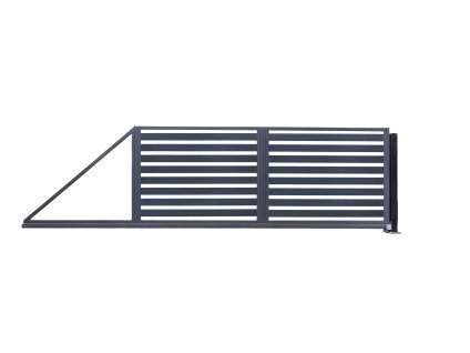 4066 pojezdova brana s lamelami i delka 4200 mm vyska 1461 mm