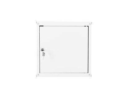 Uzamykatelná kovová skříňka Trestles SKM 350x350x350, světle šedá