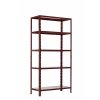 1050 1 policovy regal trestles limited rp5 1800x900x400 nosnost 350 kg 5 polic cervenohnedy