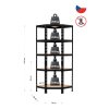 trestles profesionalni policovy rohovy regal RNVU 4090 5 1800 černy 02