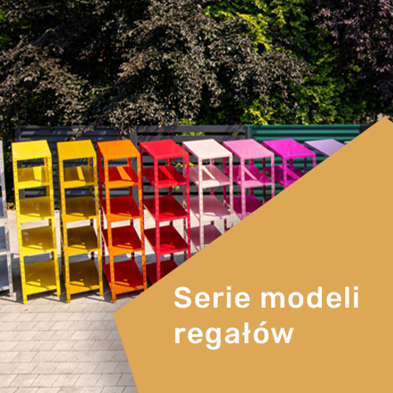 Serie modeli regałów