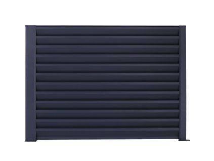 4186 1 plotovy panel do kovoveho sloupku s lamelami z 893x2000 mm