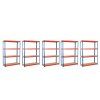2010 1 5x regal 1800x1400x450mm modry