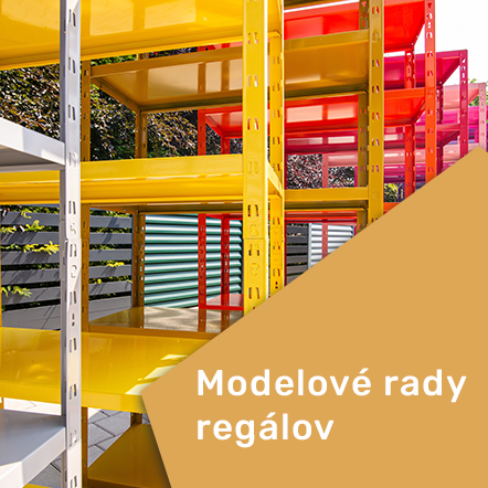 Modelové rady regálov