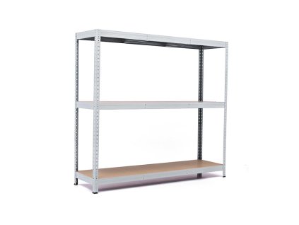 Policový regál Trestles RH 1500x1600x500, nosnosť 900 kg, 3 police