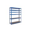 Policový regál Trestles RH 1800x1200x600, nosnosť 2100 kg, 6 políc